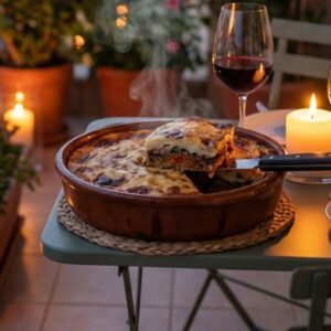 Moussaka Griega de Berenjena