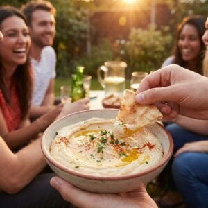 Hummus Clásico con Aceite de Oliva